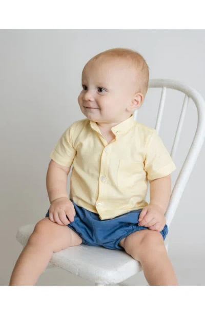 Cuclie Linen Diaper Cover In Blue