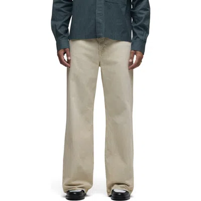 Hudson Jeans Luca Wide Leg Jeans In Neutral