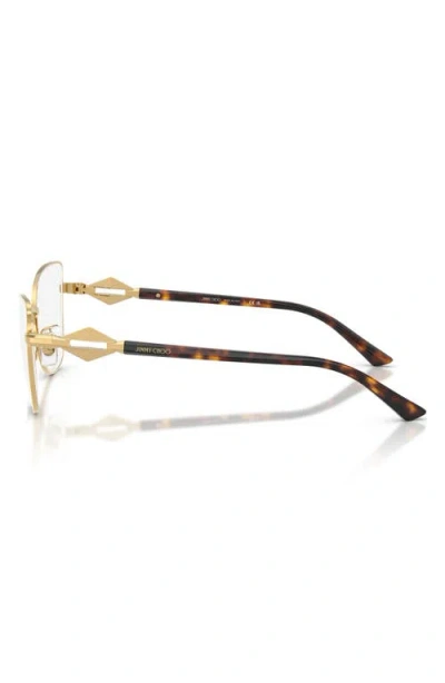 Jimmy Choo 55mm Cat Eye Optical Glasses