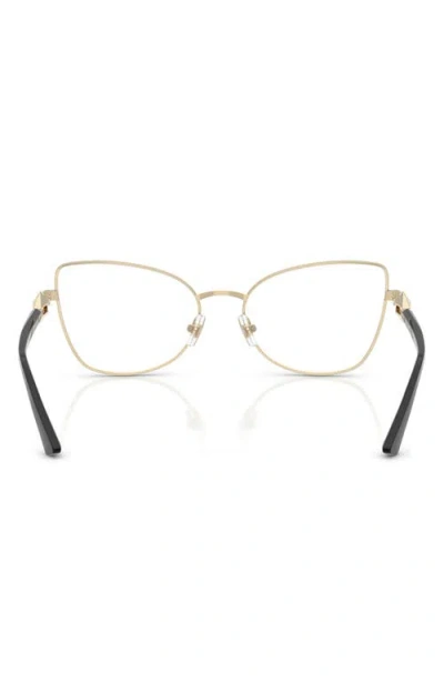 Jimmy Choo 55mm Cat Eye Optical Glasses In Black