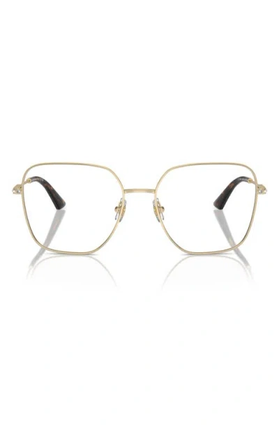 Jimmy Choo 53mm Square Optical Glasses In Brown
