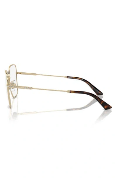 Jimmy Choo 53mm Square Optical Glasses In Brown