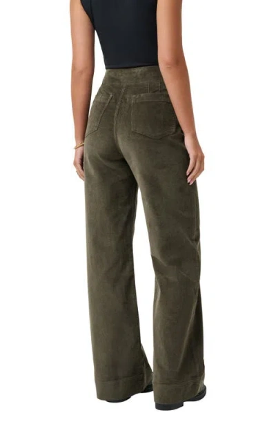 Travismathew Everyday Patch Pocket Cotton Blend Corduroy Pants In Green