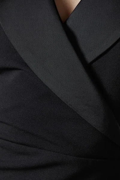 Coast Tux Sleeveless Midi Dress In Black