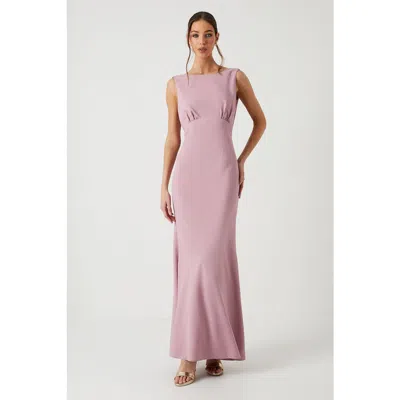 Coast Cowl Back Maxi Bridesmaid Dress In Pink