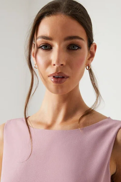 Coast Cowl Back Maxi Bridesmaid Dress In Pink