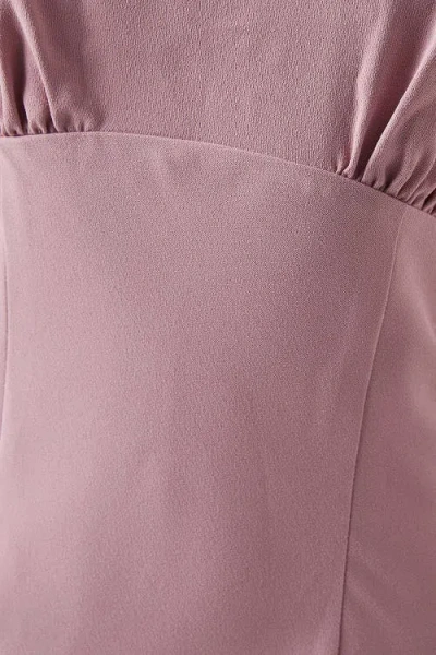 Coast Cowl Back Maxi Bridesmaid Dress In Pink