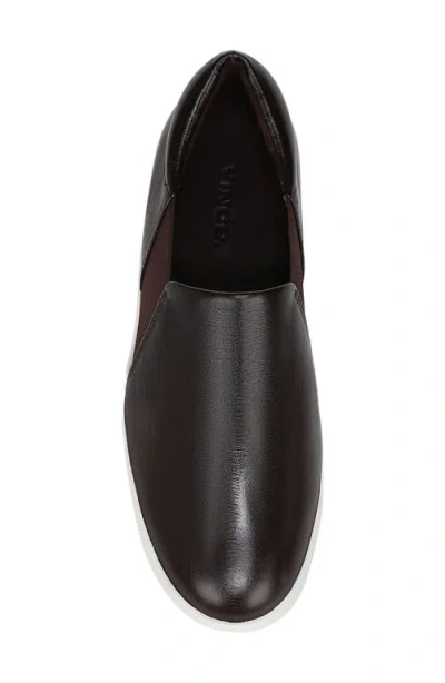 Vince Warren Platform Slip-on Sneaker In Brown