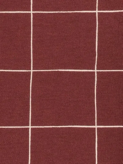 Colored Organics Organic Holiday 2 Piece Long Sleeve Jammie Set In Burgundy