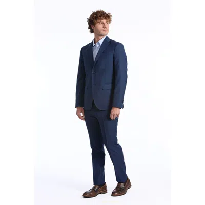 Baldinini Trend Blue Wool Suit In Blue