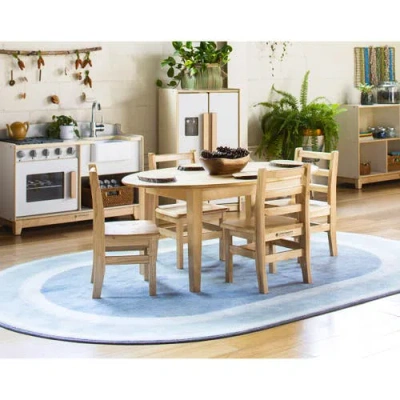 Kaplan Early Learning Company Sense Of Place Highland Stripe Carpet In Blue