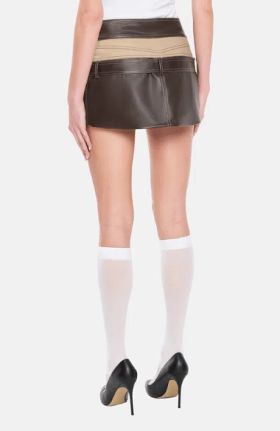 Ow Collection Betty Skirt In Black