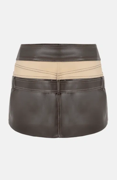 Ow Collection Betty Skirt In Black