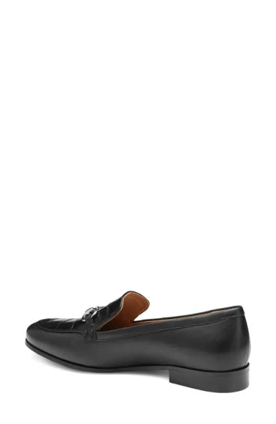 Johnston & Murphy Ali Bit Loafer In Black