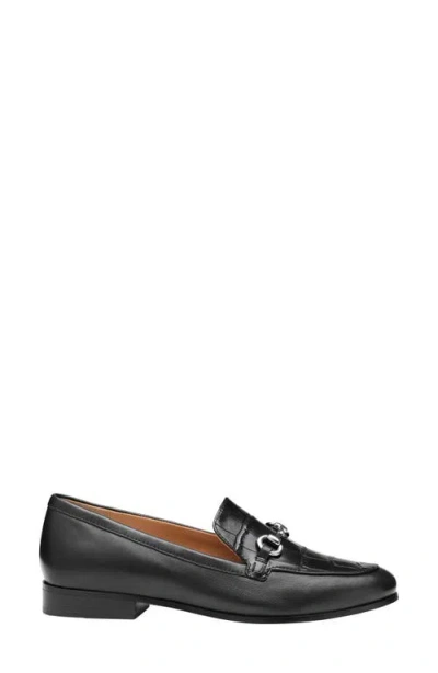 Johnston & Murphy Ali Bit Loafer In Black