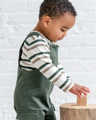 Colored Organics Organic Reef Long Sleeve Henley In Neutral