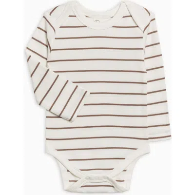 Colored Organics Organic River Bodysuit In Neutral
