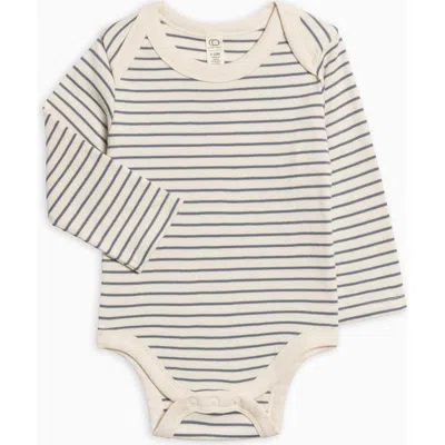 Colored Organics Organic River Bodysuit In Gray