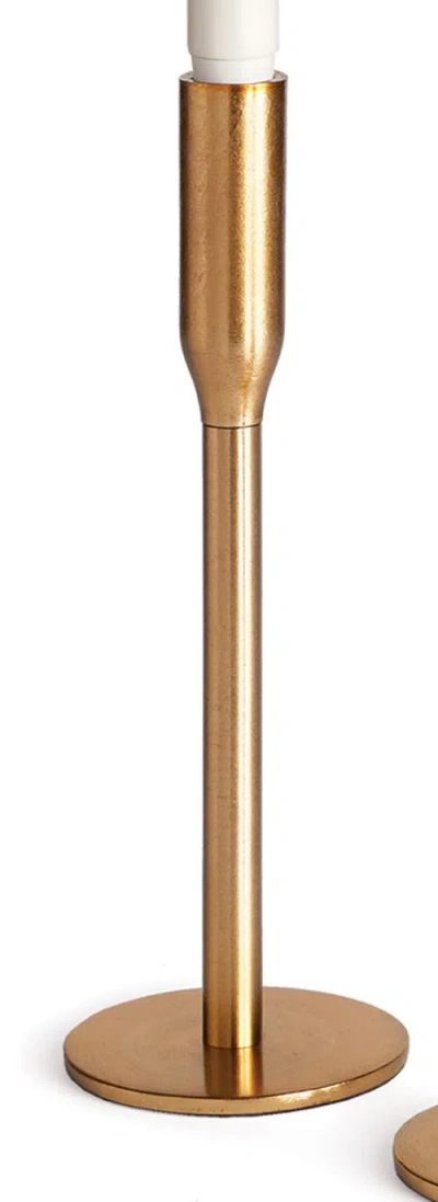 Napa Home & Garden Killian Taper Holders Set Of 2 In Gold
