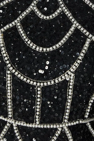 Coast Long Sleeve Sequin Mini Dress In Blue