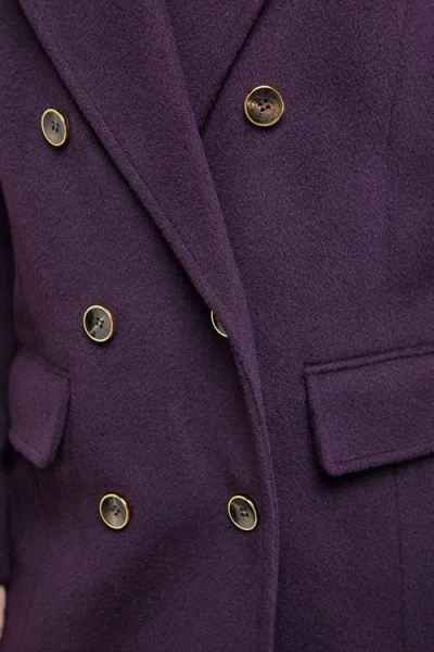 Oasis Maxi Tailored Coat In Blue