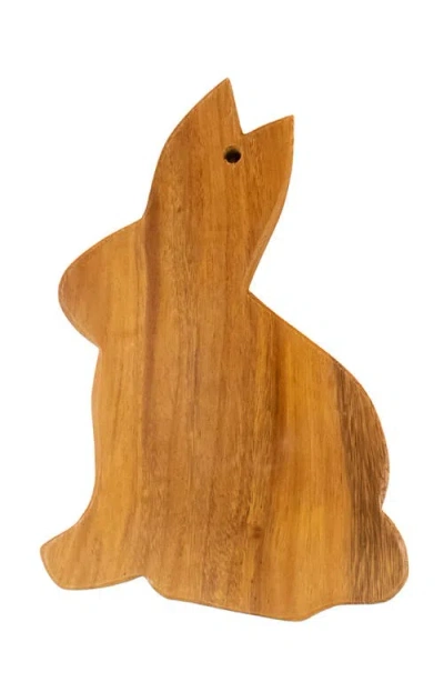 Likha Acacia Rabbit Cheese Board In Brown