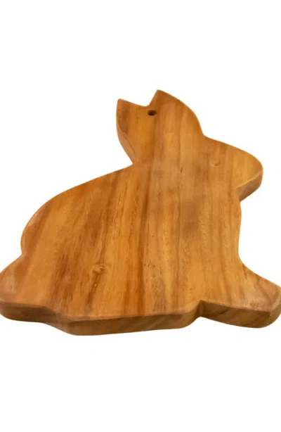 Likha Acacia Rabbit Cheese Board In Brown
