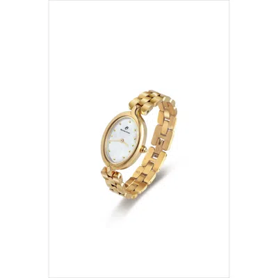 Retro Chic Vatican Watch In Gold