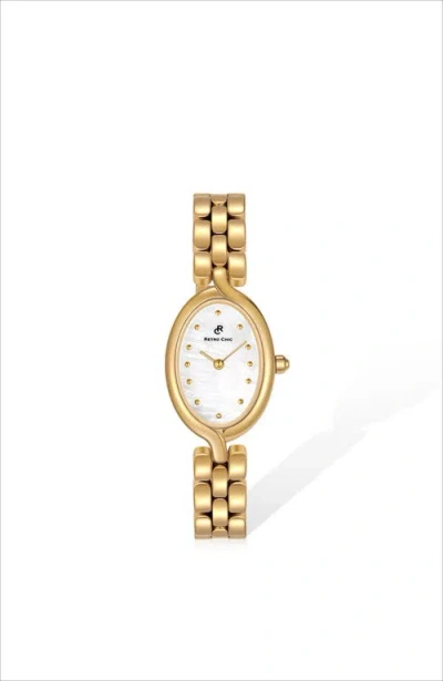 Retro Chic Vatican Watch In Gold