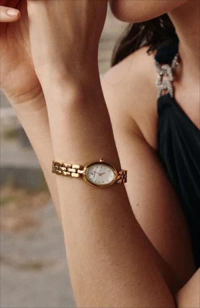 Retro Chic Vatican Watch In Gold