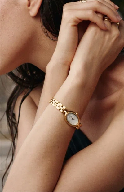 Retro Chic Vatican Watch In Gold