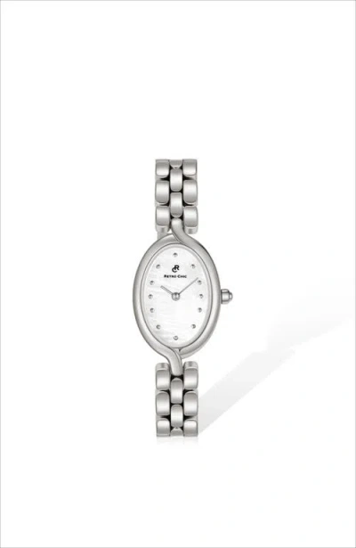 Retro Chic Vatican Watch In Silver