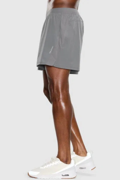 Peloton Rib Panel Active Short In Gray