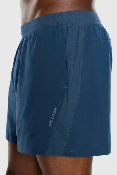 Peloton Rib Panel Active Short In Blue
