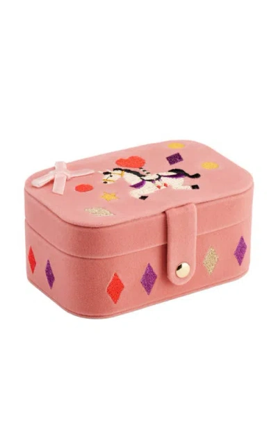 Stych Unicorn Jewelry Box And Accessories Gift Set In Pink