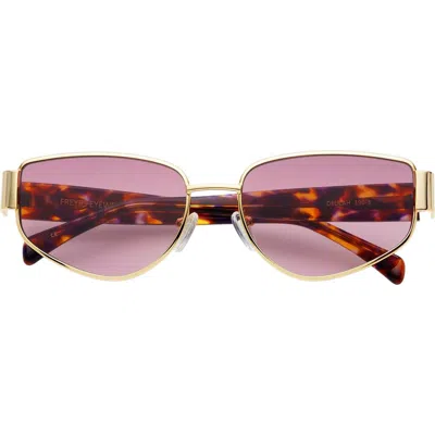 Freyrs Eyewear Delilah Cat Eye Sunglasses In Multi