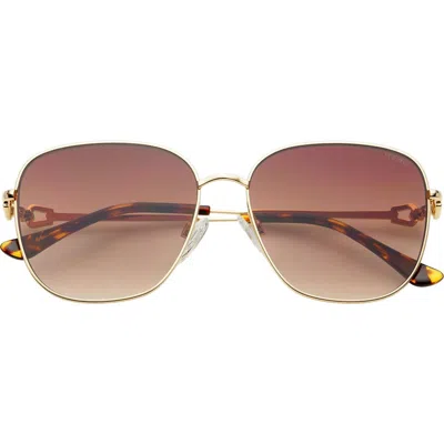 Freyrs Eyewear Lea Square Sunglasses In Multi