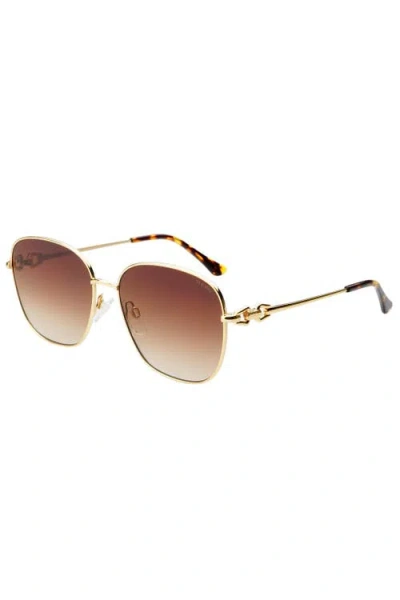 Freyrs Eyewear Lea Square Sunglasses In Multi