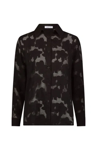 The Noli Shop Calista Knit Skirt In Black