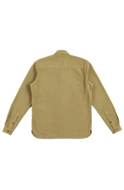 Fortela Meckongt Cotton Overshirt In Brown