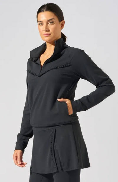 Bobbe Active Club 1/4 Zip Pullover In Gray