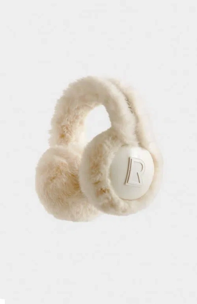 Rudsak Valencia Faux Fur Earmuffs In Blue