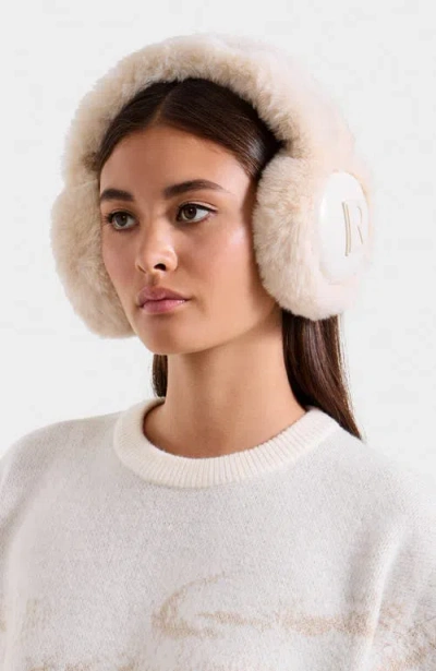 Rudsak Valencia Faux Fur Earmuffs In Blue