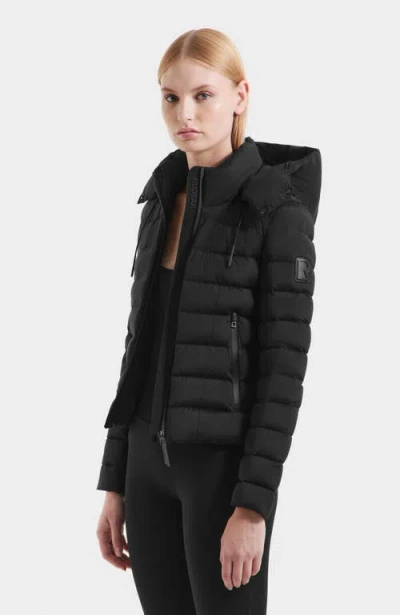 Rudsak Melissa Lightweight Down Puffer In Black