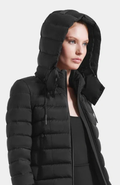 Rudsak Melissa Lightweight Down Puffer In Black