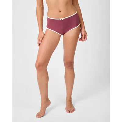 Weworewhat Low Rise Swim Shorts In Purple
