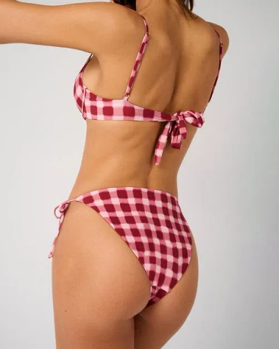 Weworewhat Tie Bikini Bottom In Multi