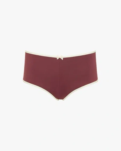 Weworewhat Low Rise Swim Shorts In Purple