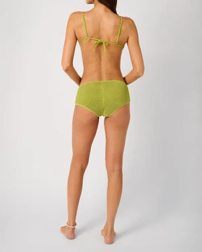Weworewhat Low Rise Swim Shorts In Green