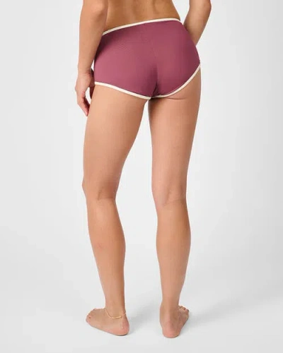 Weworewhat Low Rise Swim Shorts In Purple
